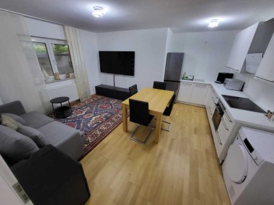 Möblierte 1,5-ZKB-Einliegerwohnung direkt am Kurpark von Mingolsheim – 46 m²