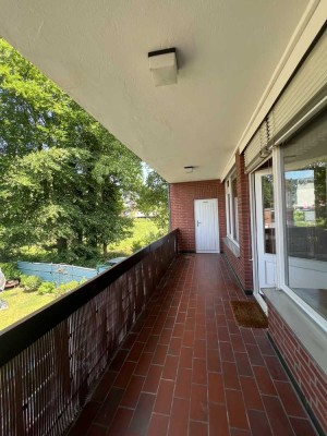 **Balkonwohnung mit zwei Zimmern**