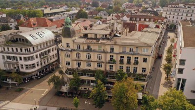 Einzigartige, herrschaftliche „Turmwohnung“ für Singles oder Paare