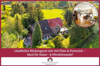 Ländlicher Rückzugsort mit viel Platz & Potenzial – ideal für Natur- & Pferdefreunde!