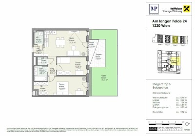 Vorsorgewohnung | Stadt. Land. Fluss. | 3 - Zimmer Anlagewohnung - Top 2/5