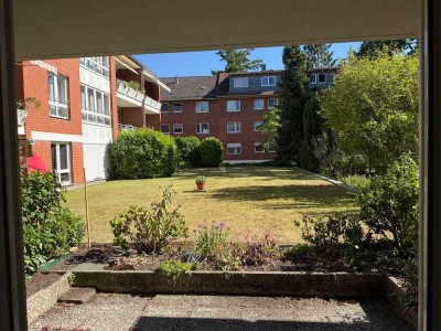 Schön geschnittene 2-Zimmer-Erdgeschosswohnung mit Terrasse
