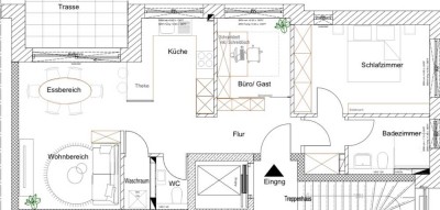 Erstbezug! 3-Zimmer-Erdgeschosswohnung mit geh. Innenausstattung, Garten und EBK in Meerbusch