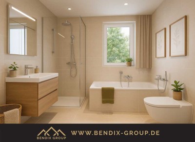 Moderne 4-Zi-Wohnung mit Balkon I Gäste-WC & Masterbad I Ankleide I Top Lage