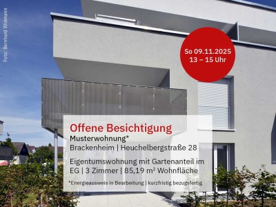 Offene Besichtigung: 09.11.2025 von 13 - 15 Uhr
