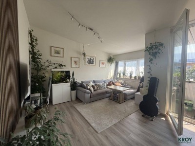 Attraktive Dachgeschoßwohnung mit Balkon - urbanes Ambiente im Zentrum Herrnau