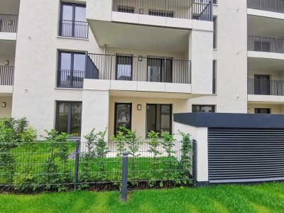 Moderne 2-Zimmer-EG-Wohnung mit Garten, Tiefgarage und hochwertige Einbauküche – ab 01.09.2025