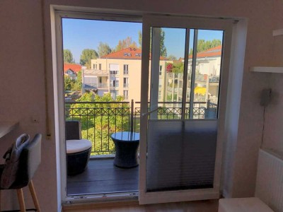 Zentrales möbliertes 2-Zimmer-Apartment mit Balkon