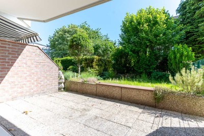 ERDGESCHOSSwohnung mit Terrasse im Herzen Lintorfs inkl. Stellplatz - sofort!