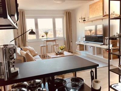 ☆Smart Business Apartment☆1.000 Mbit Internet☆34"Monitor☆Homebase im Architektenstil