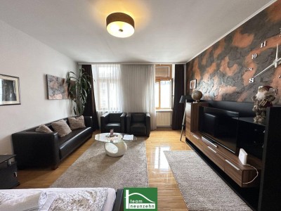 Innenstadt-nahe Lage direkt bei der U1 Vorgartenstraße - Möbliertes Apartment mit Lift im Gebäude! Schlafzimmer in Innenhof-Ausrichtung