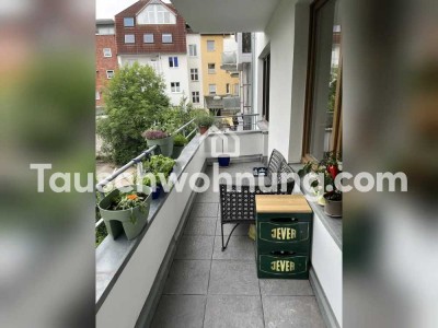 Tauschwohnung: Große 4-Zimmerwohnung in Rheinnähe