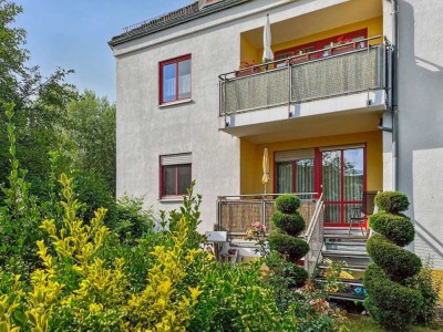 Lichtdurchflutete 4-Zimmer-Gartenwohnung in Bergholz-Rehbrücke zur Selbstnutzung