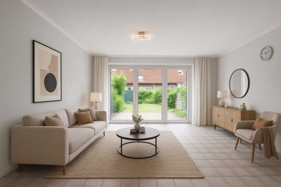 Sofort wohlfühlen: 4-Zi.-RMH mit Garten in Buxtehude