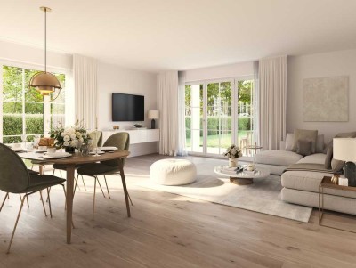 Großzügige 5-Zimmer Gartenwohnung im ruhigen Harlaching