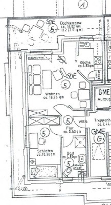 Erstbezug mit Balkon: Geschmackvolle 2-Zimmer-Wohnung mit gehobener Innenausstattung in Havixbeck