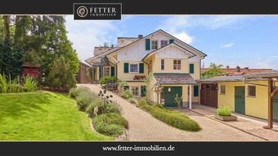 Repräsentatives Anwesen mit schickem Landhaus und privater Reitanlage in der Südwestpfalz!