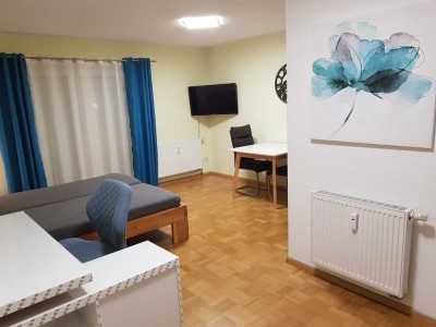 Helle 1-Zimmer Wohnung mit Balkon, in Freiburg (St.Georgen) ab 01.09.2025 zu vermieten