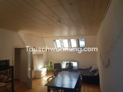 Tauschwohnung: Schöne Altbau-Dachgeschosswohnung direkt an der Nordstraße