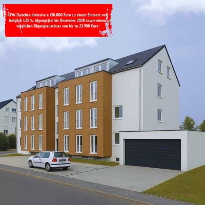 KfW-Förderdarlehen verfügbar - Helle 5-Zimmer-Wohnung, energetisch kernsaniert nach KfW 70 EE