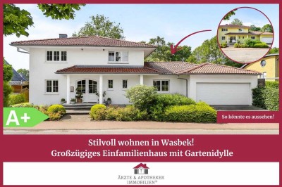 RESERVIERT - Stilvoll wohnen in Wasbek – Großzügiges Einfamilienhaus mit Gartenidylle!