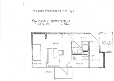 Top Gelegenheit zur Kapitalanlage- Nahe BMW! 1,5-Zimmer-Erdgeschosswohnung in München Am Hart