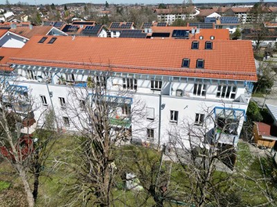 Modernes Wohnerlebnis auf zwei Ebenen mit viel Licht und Südsonne