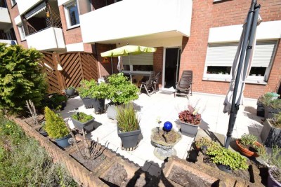 Werne ! Zentrumsnahe Wohnung mit sonniger Terrasse !