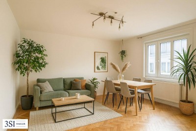 2-Zimmer-Wohnung mit top Anbindung