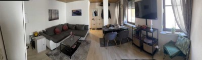 Gepflegte 2-Zimmer-EG-Wohnung mit Balkon in Backnang