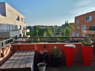 TOP und moderne Wohnung in der Paarstraße ab sofort zu vermieten.