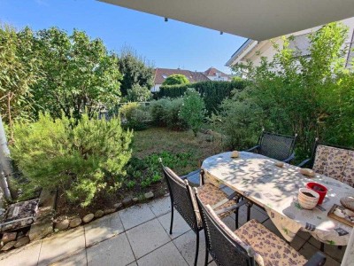 Winterbach, schicke 2-Zimmer-EG Wohnung mit Süd-West-Terrasse