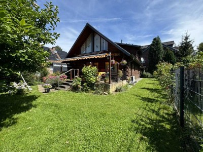 Charmantes, freistehendes Blockhaus in ruhiger Lage von Linnich-Körrenzig