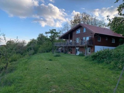 Holzhaus, chic und hochwertig