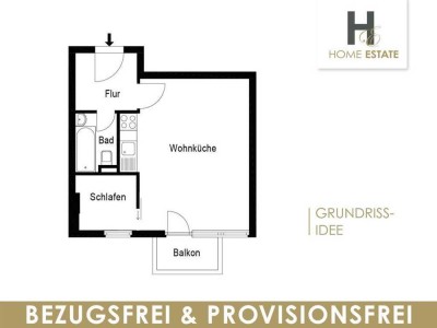 Frisch renoviertes Apartment & Provisionsfrei