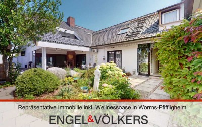 Repräsentative Immobilie inkl. Wellnessoase direkt am Pfrimmpark