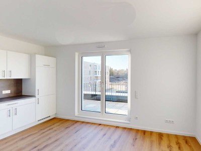 Einzelstück! 2-Zimmer-Penthouse-Wohnung mit EBK