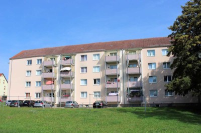 helle gemütliche Wohnung mit Balkon