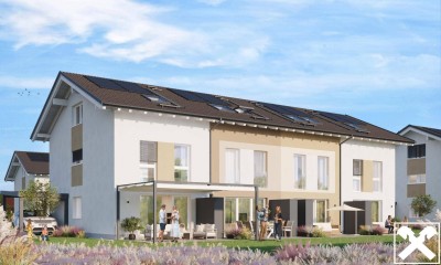 Neubau: Eckreihenhaus am Blumenfeld