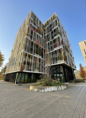 CITY-APARTMENT mit Balkon und SKYLINE-Blick - Neubau - ca.35 m² gew. NFL - U-Bahn Nähe