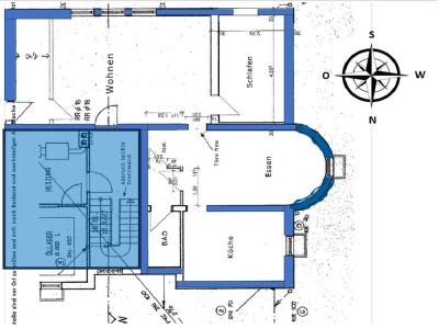 3- Zimmer Soutterain Wohnung in Röttenbach