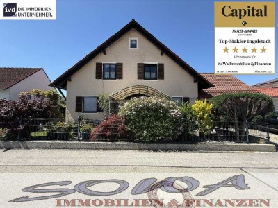 Schönes Einfamilienhaus mit Wintergarten und Doppelgarage in Neuburg - Rohrenfels - Ein Objekt vo...