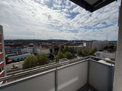 Helle Wohnung mit grandioser Aussicht auf die Stadt