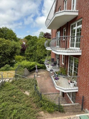 Charmante 3-Zimmer-Wohnung mit großer Terrasse in Bad Malente zu vermieten