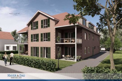 Rastede: Moderne 4-Zimmer- Wohnung mit Balkon in Südausrichtung! Obj. 8688