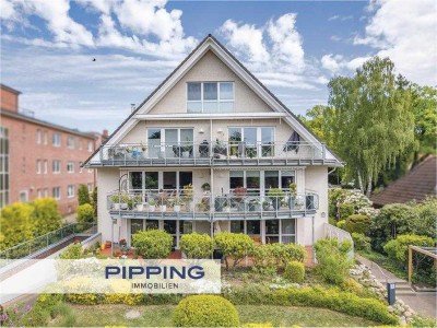 Exklusives Wohnerlebnis: "Reinbeker Bestlage – Komfortable Maisonettewohnung mit Weitblick"