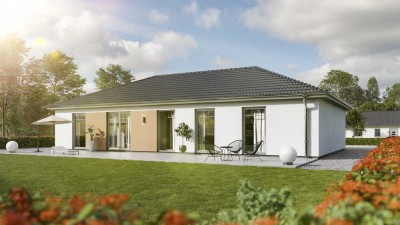 Wohnen auf einer Ebene - Bungalow auf dem Land für die gesamte Familie