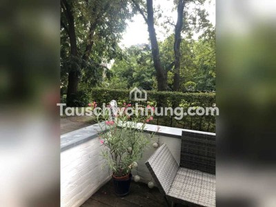 Tauschwohnung: Tauschwohnung -Düsseldorf Golzheim 3 Zimmer mit Balkon