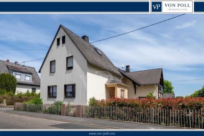 Besonderes Zweifamilienhaus mit Split- Level und viel Platz in ruhiger Lage