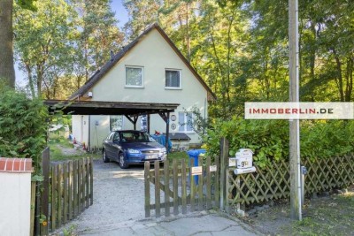 IMMOBERLIN.DE - Attraktives Einfamilienhaus mit großem Südgarten nahe Potsdam